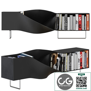 Book screw sideboard