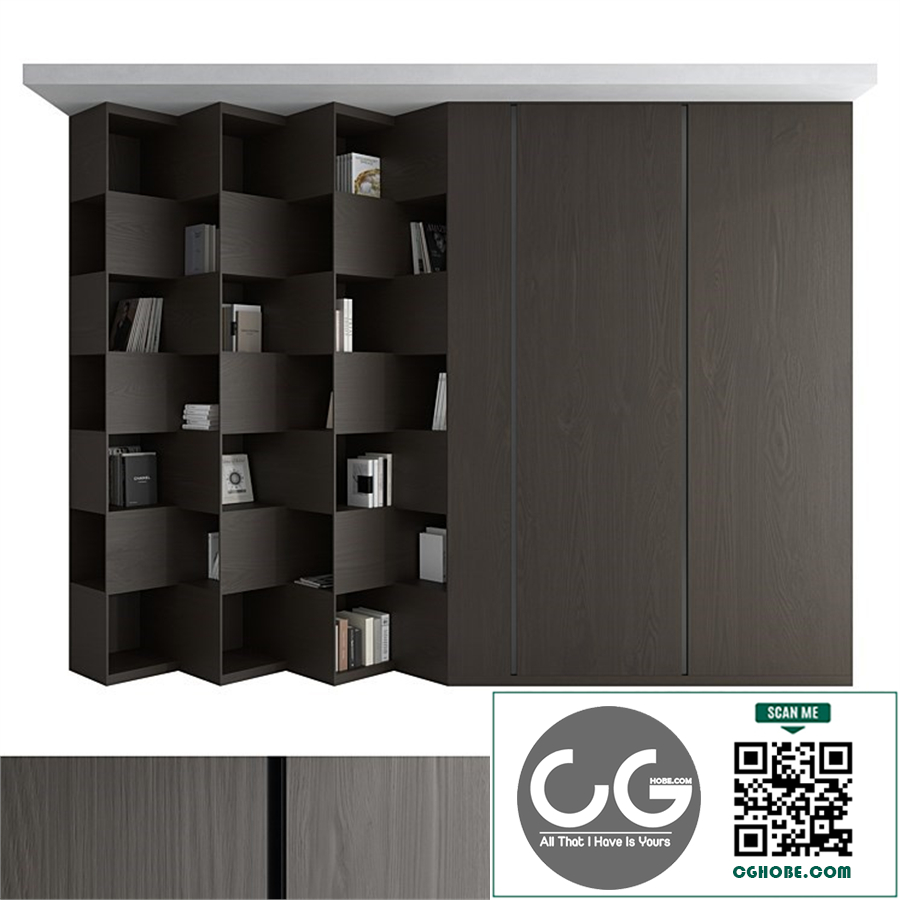 Bookcase set 06