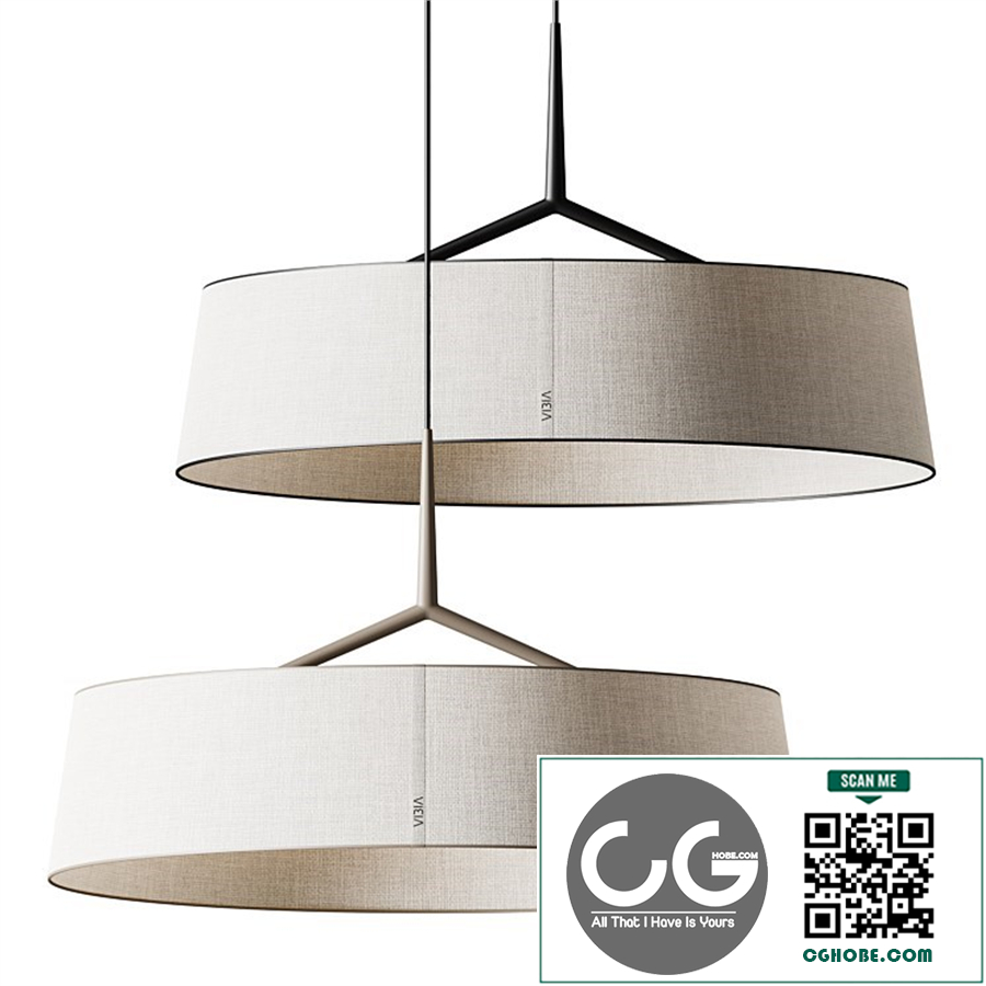 Dama 3235 Pendant lamp by Vibia