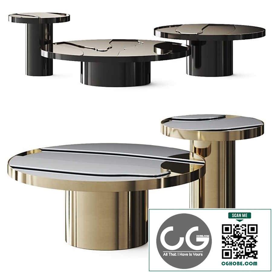 Roberto Cavalli Sahara Coffee Tables