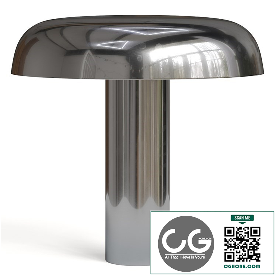 HKliving / Mushroom Table Lamp