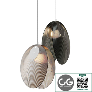 AMA crystal pendant lamp from Bomma