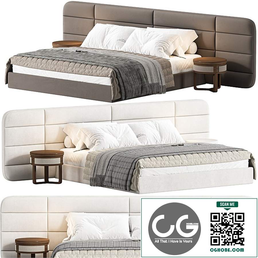 Master modern Italian bed
