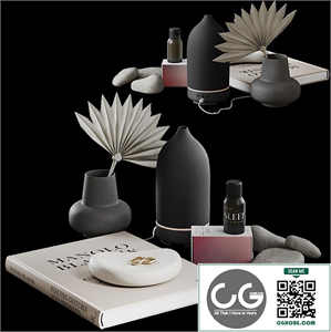 Decorative set with diffuser Vitruvi