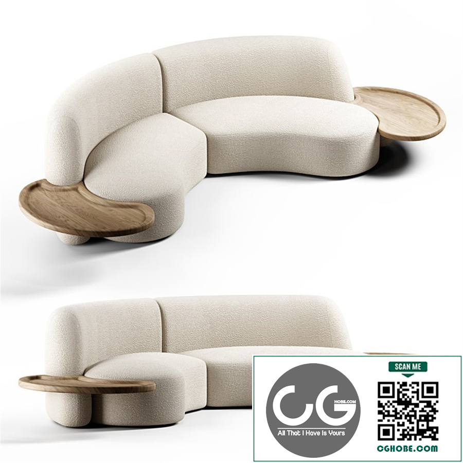Kookudesign - OZE Modular Sofa #3 by Christophe Delcourt