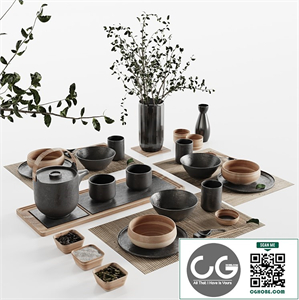 Japanese tableware set 20