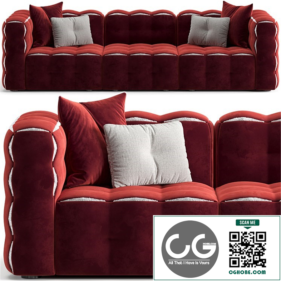 Fendi Casa Fun Sofa