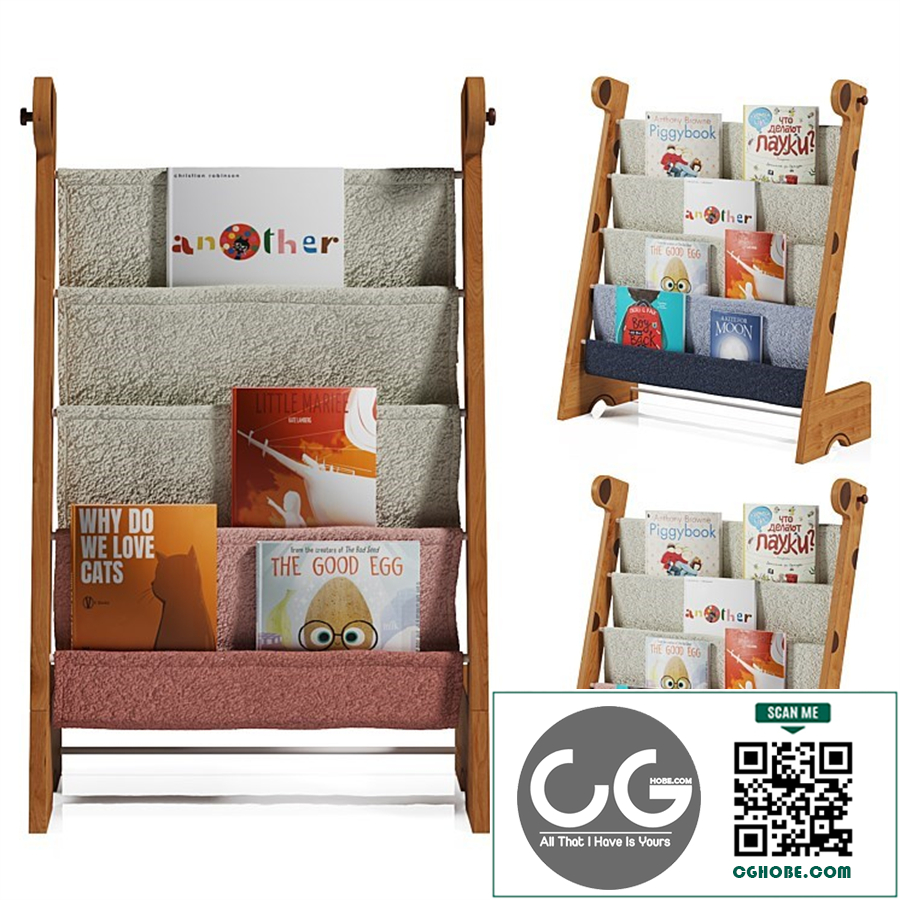 Kids Magazine Sling rack