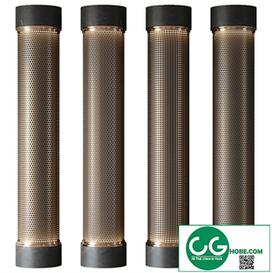 Round columns with perforation №1