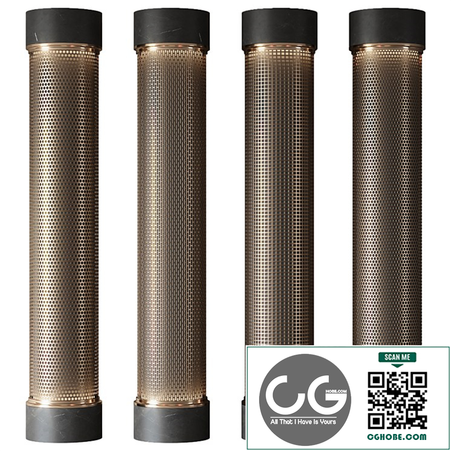 Round columns with perforation №1