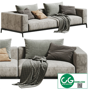 Flexform Ettore 2 Seats 2 Sofas