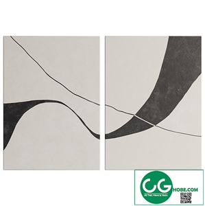 Abstract painting set by Alicia Gimeno