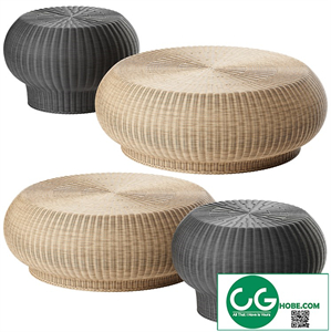Gervasoni Bolla Side Tables