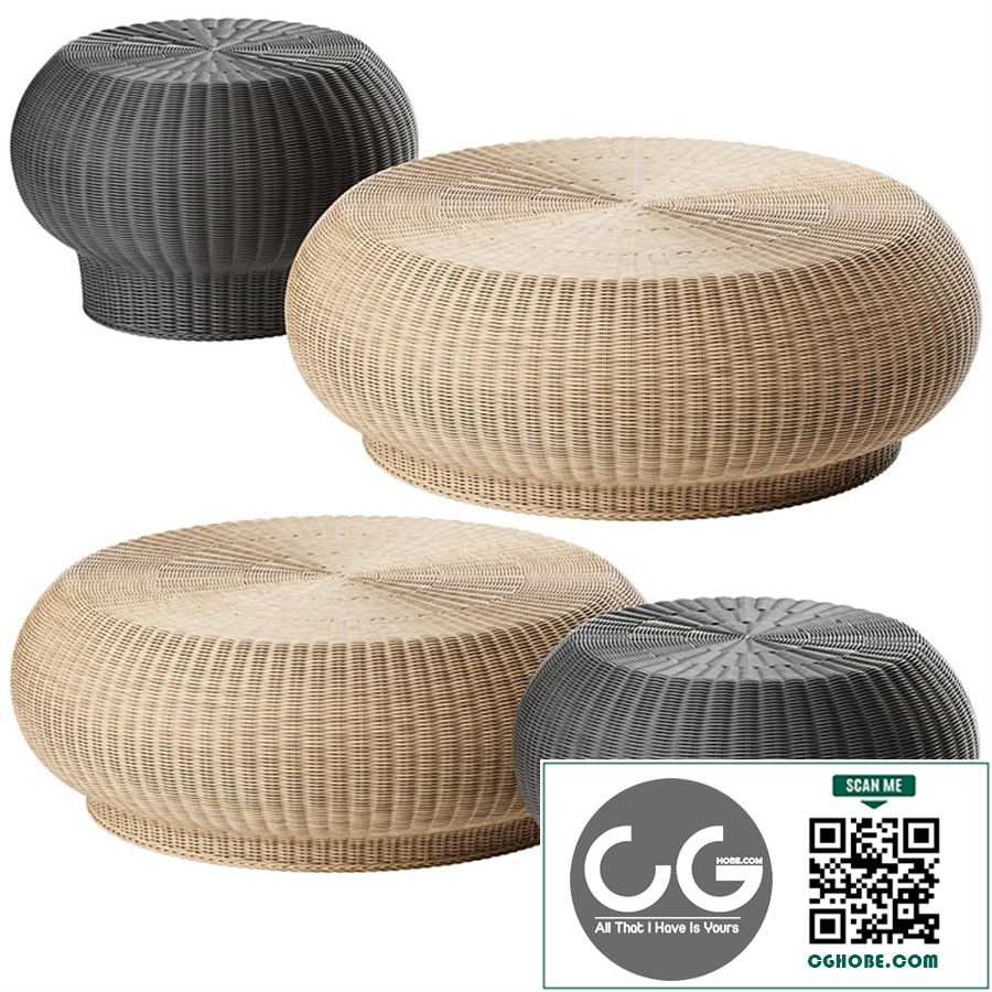 Gervasoni Bolla Side Tables