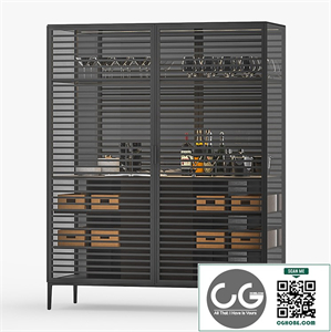 Bar cabinet Alambra Rimadesio N3