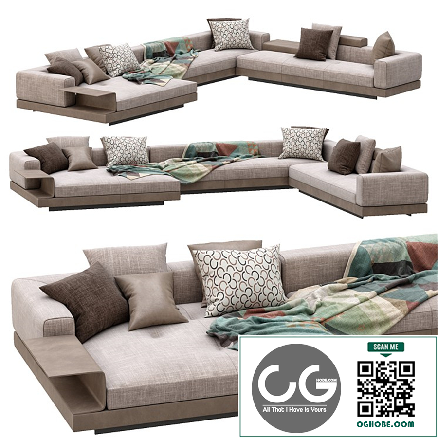 Sofa connery by minotti