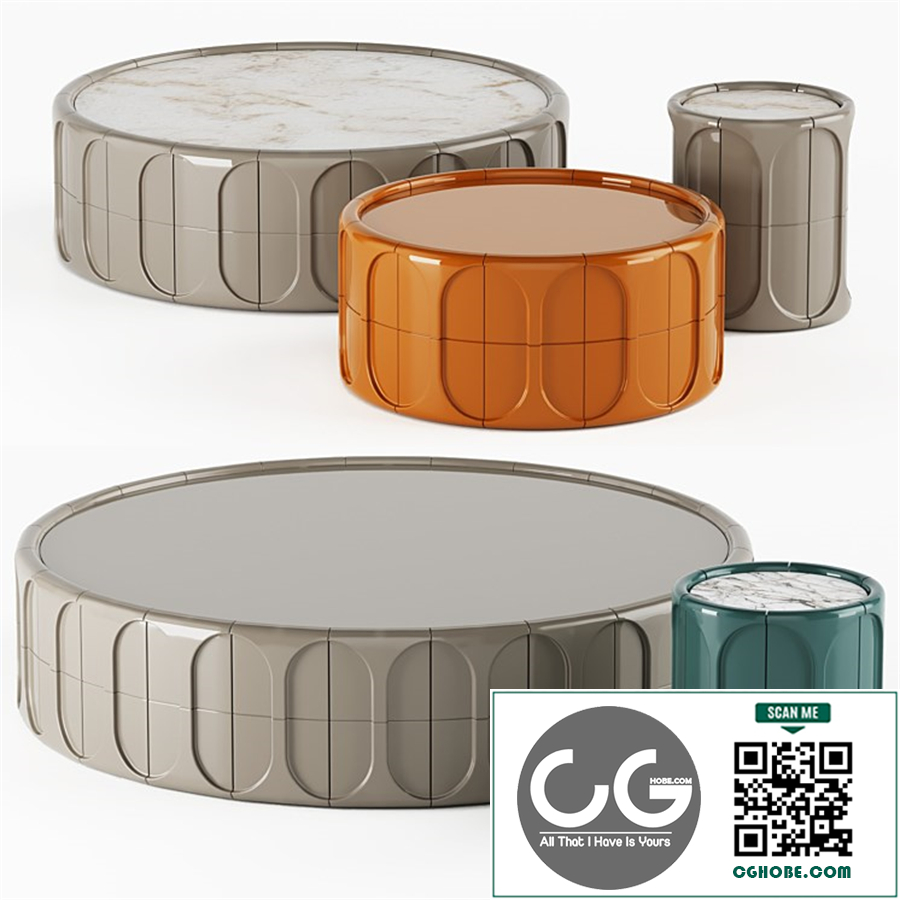 Coffee table HESSENTIA Cornelio Cappellini CONCAVE