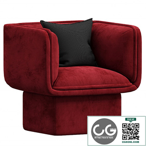 Block armchair by missana