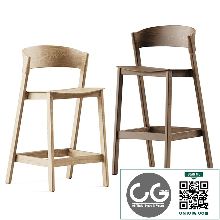 Muuto Cover Counter and Bar Stool