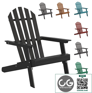 Acacia Adirondack Armchair Zeda