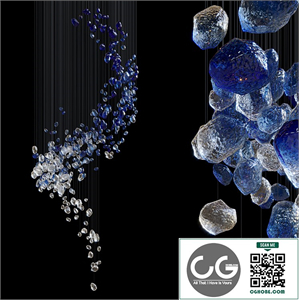 Hanging composition Asteroid - Vargov® Design