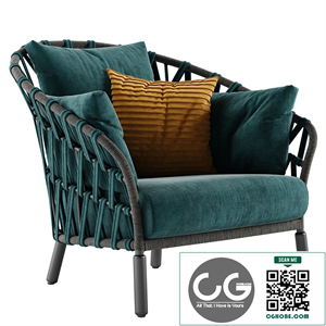 Varaschin Emma Cross armchair