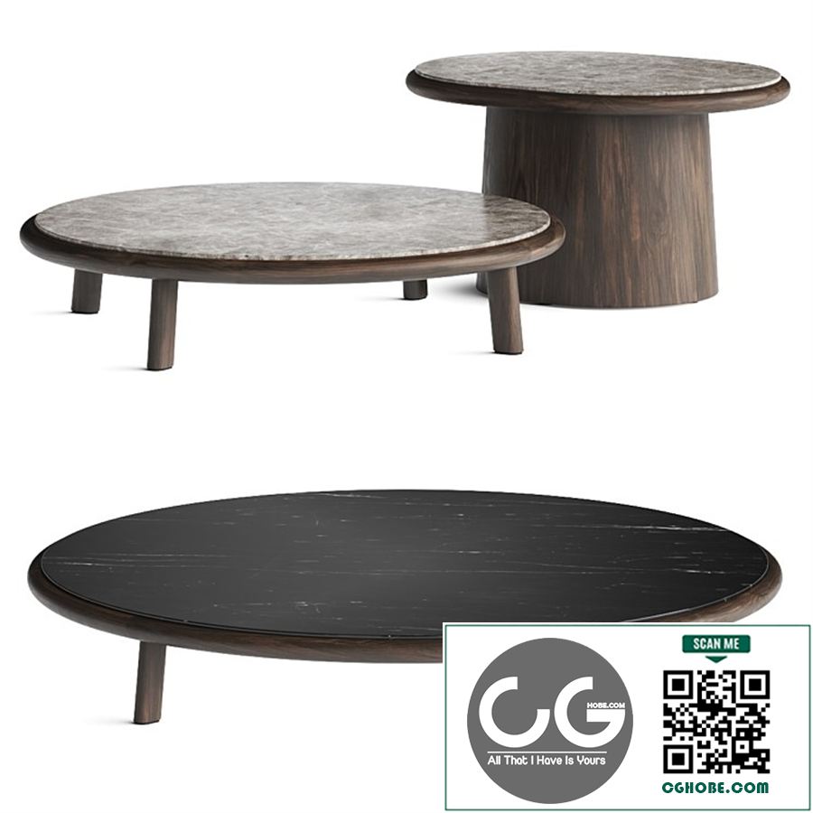 Kettal Giro Coffee Tables