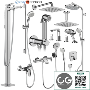 Hansgrohe set 175 mixers and shower systems
