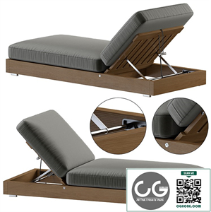Flexform Hamptons chaise longues