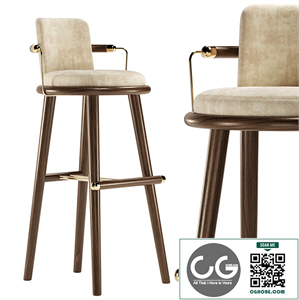 Mezzo Collection - Darla bar chair