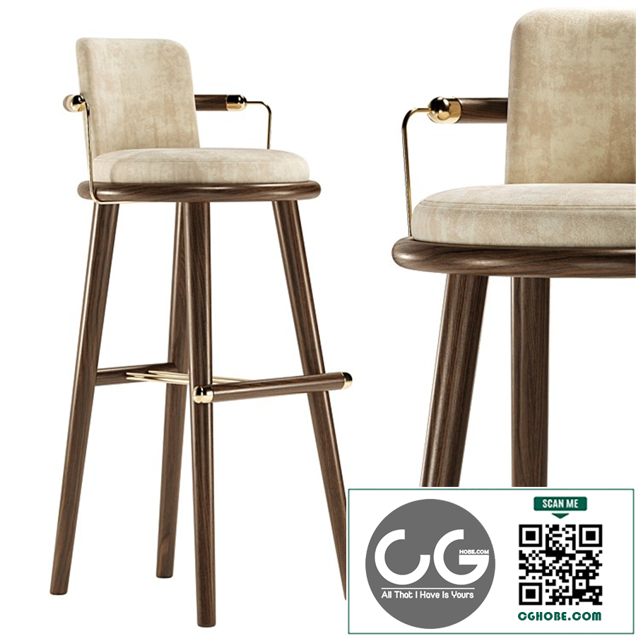 Mezzo Collection - Darla bar chair