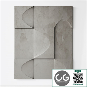 Abstract composition. Relief. Plateau. 15