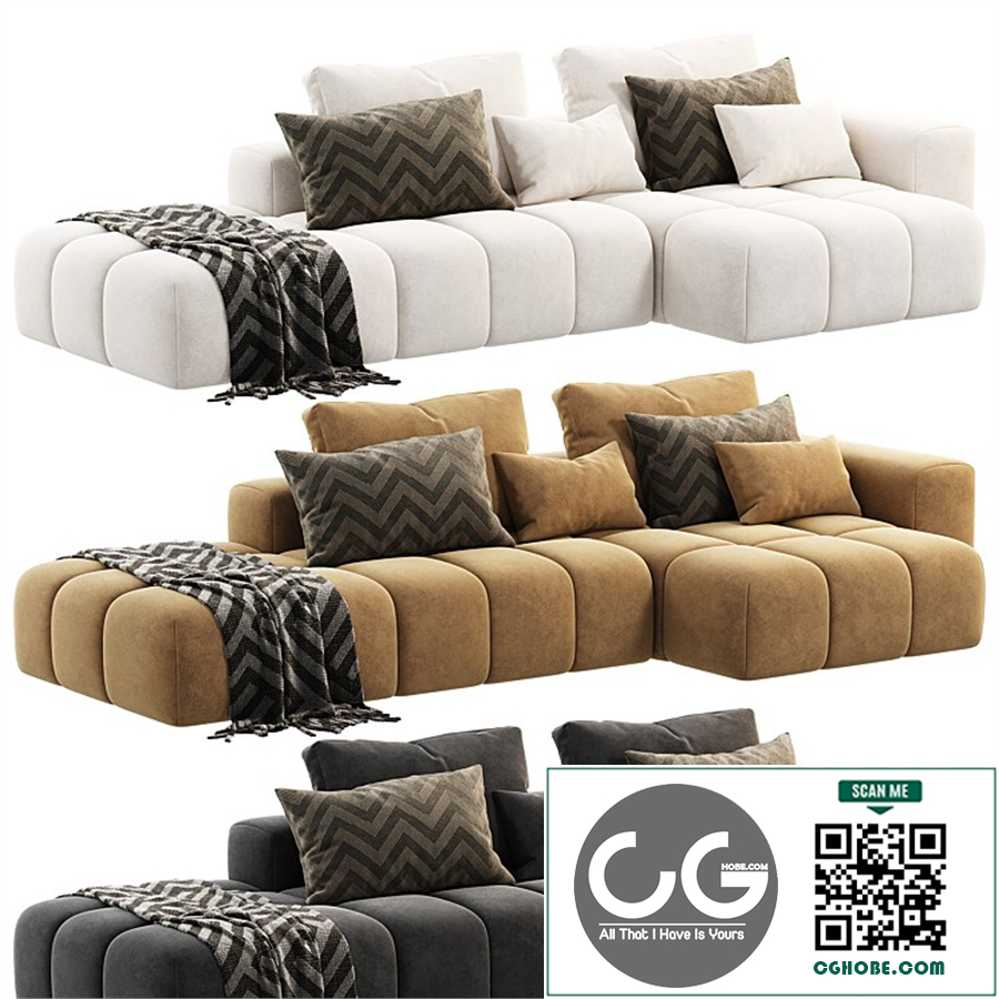 SHAMARA SOFA by nohohome, sofas