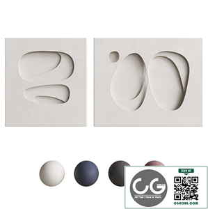 3DArt Relief2 in the style of spacialism