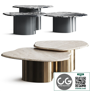 Secolo Fragment Coffee Tables