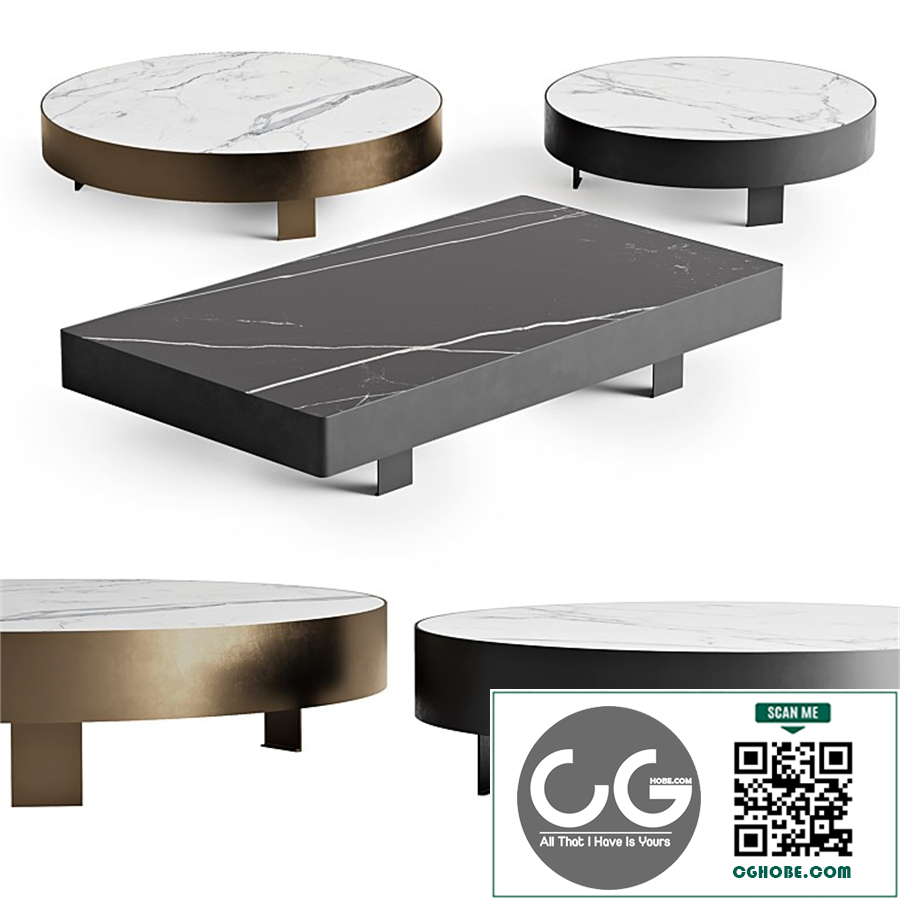 Bonaldo coffee tables Jazz