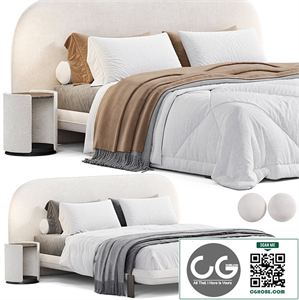 Wabi Bed by Sabaitalia