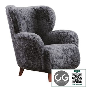 Scandinavian vintage armchair