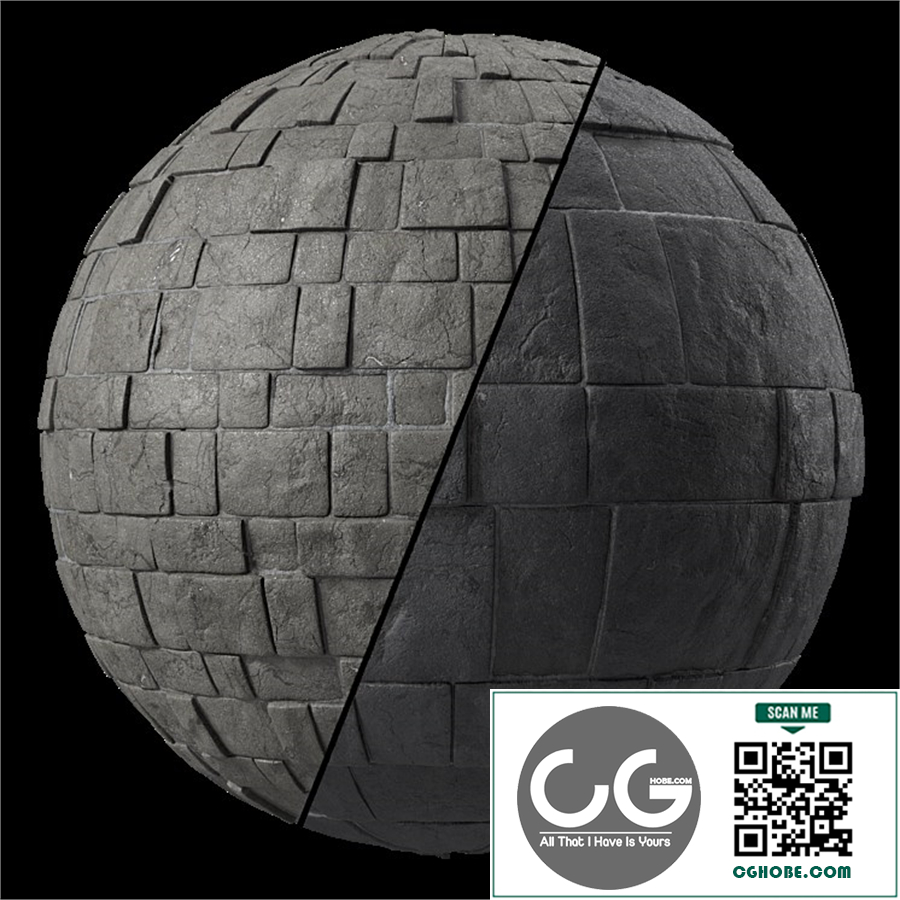 Stone Wall Materials 40- Stone walls|Sbsar Pbr 4k Seamless