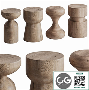 62 Wood Log Stools by Etsy