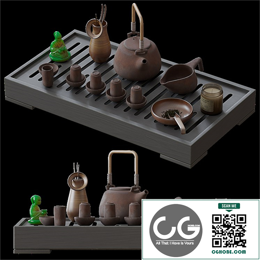 Tea ceremony set