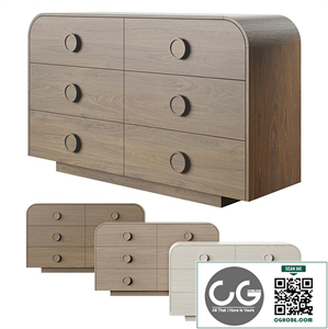 WestElm Sarah Sherman Samuel Knob Dresser