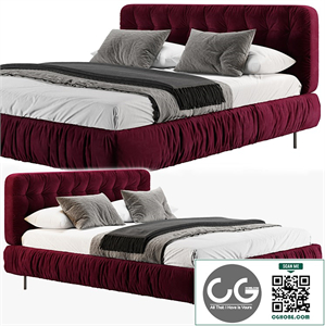 Double Bed by wood soft