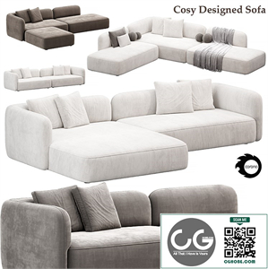 Cozy Sofa Designed by Francesco Rota, sofas