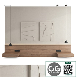 Decorative wall panel set 115