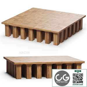 Arcus Coffee table by Tim Vranken
