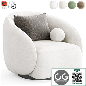 Swivel Chair Amore by Eichholtz
