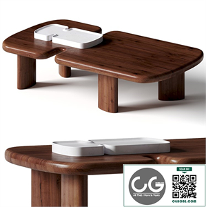 Bicephale by Ralph Pucci coffee table
