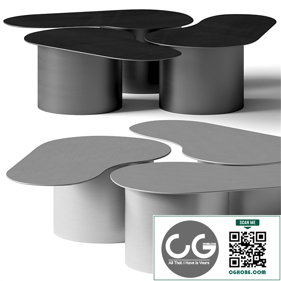 Attraction Coffee Tables by Ralph Pucci
