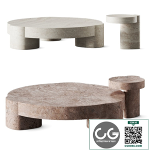 Stahl Band Erde Coffee Tables